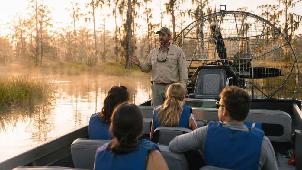 Airboat & Swamp Tours field service operations
