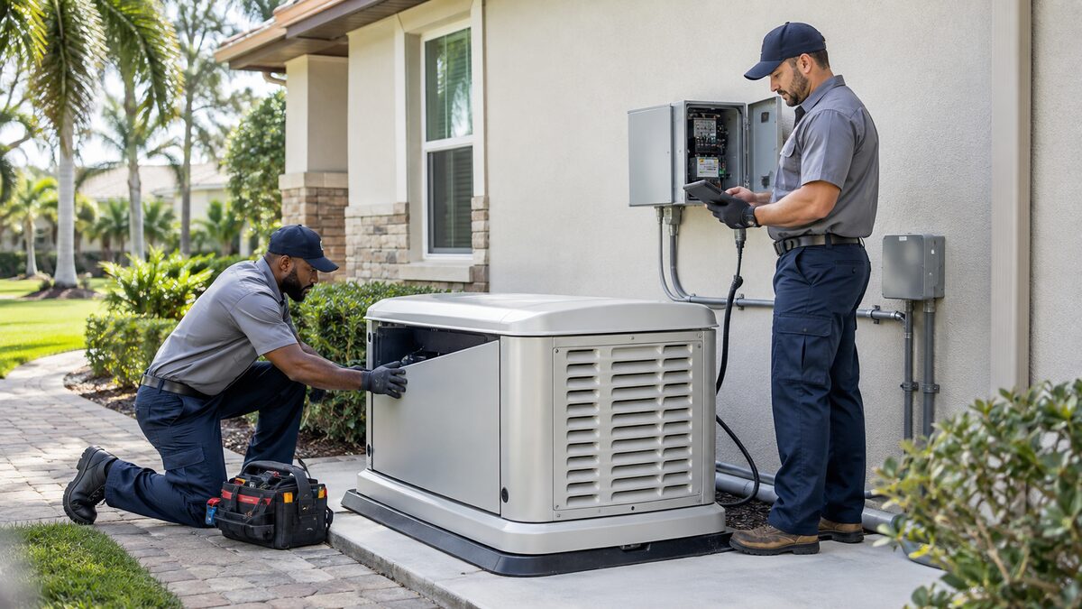Generator Sales, Installation & Service field service team using The AC People operations platform